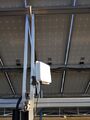 5G Antenne auf dem Dach der Hab-ich-saath Installation